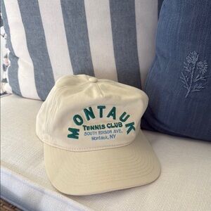 MONTAUK TENNIS CLUB BRIM HAT from Anthropologie🌊🌊🌊🌊